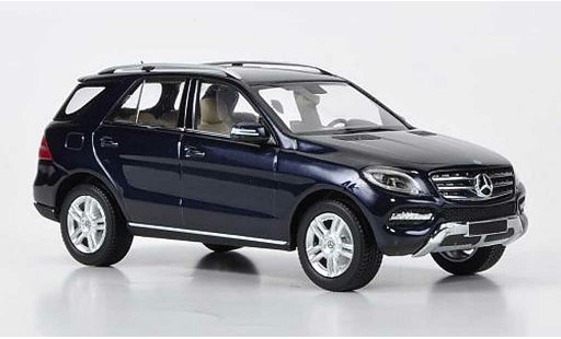 Mercedes Classe M Base 1/43 Minichamps bleu 2011 miniature