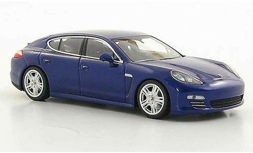 Porsche Panamera 4 1/43 Minichamps 4 bleu 2011 miniature
