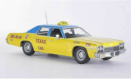 Dodge Monaco 1974 1/43 Minichamps Texas Cab - Taxi miniature