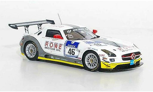 Mercedes SLS GT3 1/43 Minichamps AMG No.46 Rowe Racing 24h Nurburgring 2011 miniature