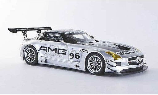 Mercedes C GT3 1/18 Minichamps AMG No.96 Team AMG China Hakkinen / Cheng / Arnold ILMC 6h Zhuhai 2011 miniature