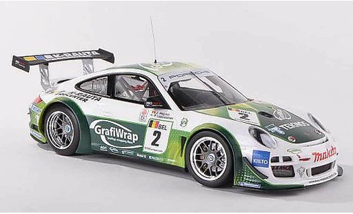 Porsche 911 GT3 1/18 Minichamps R 2011 No.2 Prospeed Competition FIA Meisterschaft Lappalainen/Heylen miniature