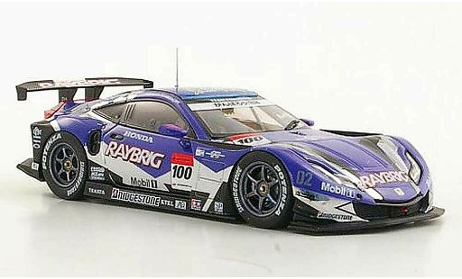 Honda HSV-010 Raybrig 1/43 Ebbro No.100. Super GT500 Fuji 2011 miniature