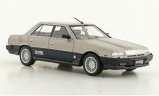 Nissan Skyline 2000 1/43 Hi Story Sedan Turbo -X grise grise/bleu RHD 1984 miniature