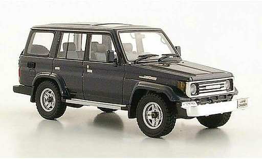 Toyota Land Cruiser 70 1/43 Hi Story bleugrise RHD 1990 miniature