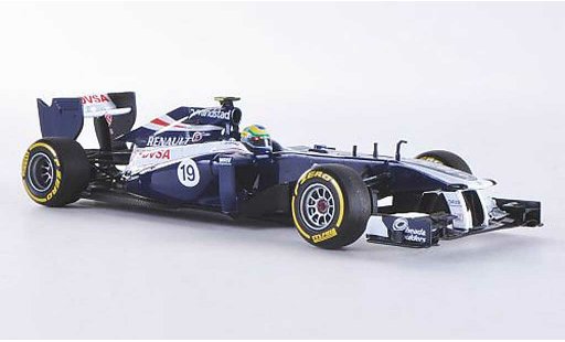 Renault F1 2012 1/43 Minichamps Williams Team No.19 B.Senna Prasentationsfahrzeug miniature