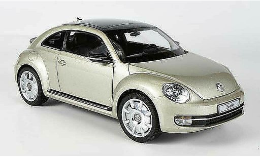 Volkswagen Beetle Base 1/18 Kyosho Coupe beige 2011 miniature