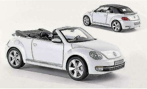 Volkswagen Beetle Cabriolet 1/18 Kyosho blanche miniature