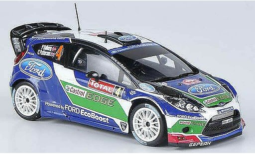Ford Fiesta WRC 1/43 Spark No.4 Castrol P.Solberg / C.Patterson Rally Monte Carlo 2012 miniature