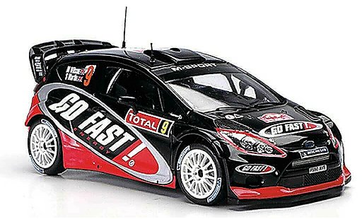 Ford Fiesta WRC 1/43 Spark No.9 Go Fast Rally Monte Carlo 2012 miniature