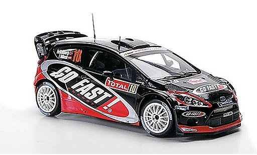 Ford Fiesta WRC 1/43 Spark No.10 Go Fast Rally Monte Carlo 2012 miniature