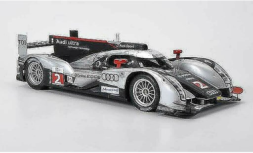 Audi R18 tdi 1/18 Spark 2011 No.2 ultra 24h Le Mans M.Faessler/A.Lotterer/B.Treluyer miniature