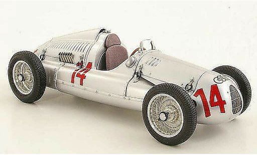 Auto Union Typ D course 1/18 CMC No.14 G. Schorsch Meier GP Frankreich 1939 miniature