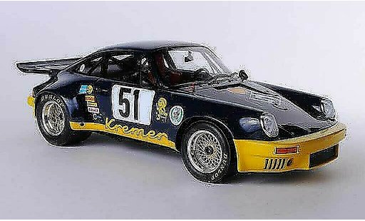 Porsche 911 RSR 1/18 Spark 3.0 No.51 Kremer Racing B.Wollek 1975 miniature
