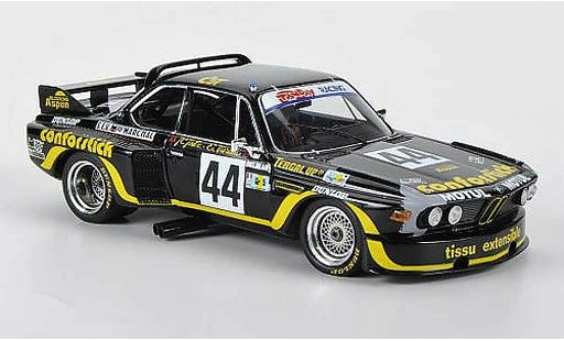 Bmw 3.5 course 1/43 Spark No.44 Conforstick J-C.Justice/J.Belin 24h Le Mans 1976 miniature