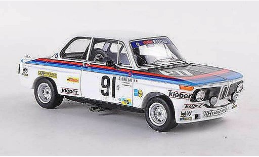 Bmw 2002 tii 1/43 Spark No.91 24h Le Mans D.Brillat/G.Gagliardi/M.Degoumois miniature