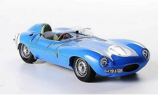 Jaguar D-Type 1957 1/43 Spark No.17 J.Lucas / Mary 24h Le Mans miniature