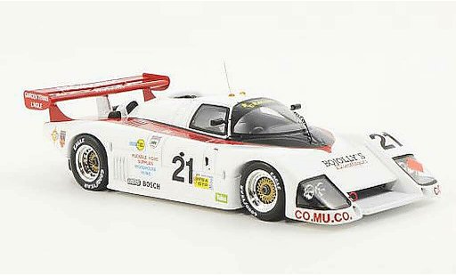 March 85 Base 1/43 Spark No.21 RC Racing R.Cleare / L.Robert / J.Newsum 24h Le Mans 1986 miniature