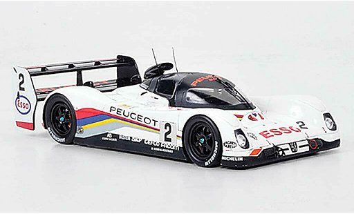 Peugeot 905 1992 1/43 Spark EV1 bis No.2 Esso 24h Le Mans miniature