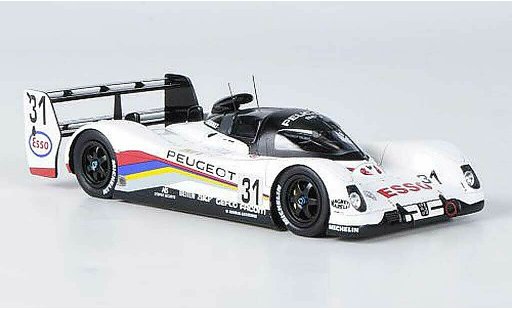 Peugeot 905 1992 1/43 Spark EV1 bis No.31 Esso 24h Le Mans miniature
