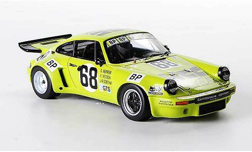 Porsche 911 Carrera 1/43 Spark No.68 G.Verrier / F.Vetsch / J.-R.Corthay 24h Le Mans 1975 miniature