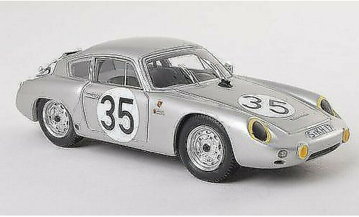 Porsche 356 1960 1/43 Spark Abarth 1600 GTL No.35 24h Le Mans H.Linge/H.-J.Walter miniature