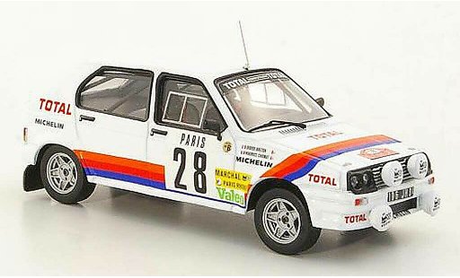 Citroen Visa Chrono 1/43 IXO No.28 M.Chomat / D.Breton Rally Monte Carlo miniature