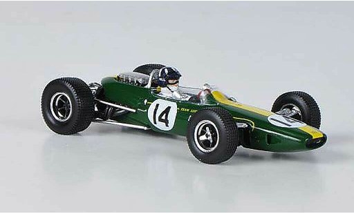 Lotus F1 1967 1/43 Spark Team 33 BRM No.14 G.Hill GP Monaco miniature