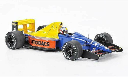Tyrrell 018 Base 1/43 Spark No.4 Camel J.Alesi GP Japan 1989 miniature