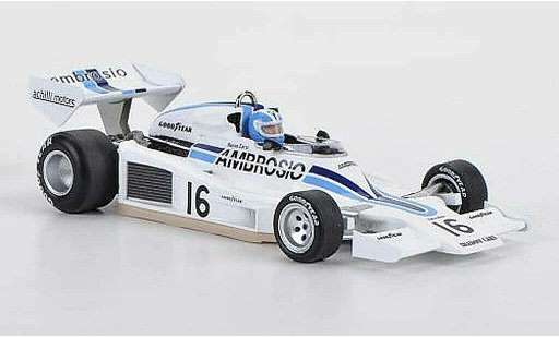 Shadow DN8 1977 1/43 Spark No.16 Ambrosio Renzo Zorzi GP Long Beach miniature