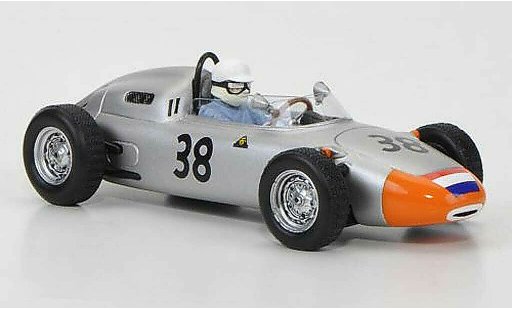 Porsche 718 Base 1/43 Spark 1962 No.38 C.Godin de Beaufort GP Frankreich miniature