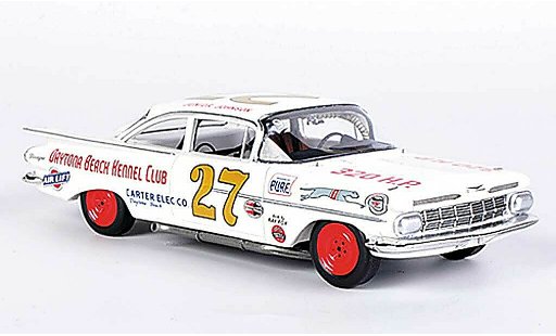 Chevrolet Biscayne course 1/43 Spark No.27 J.Johnson Daytona 500 1960 miniature