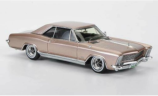 Buick Riviera coupe 1/43 Spark 1965 flieder miniature