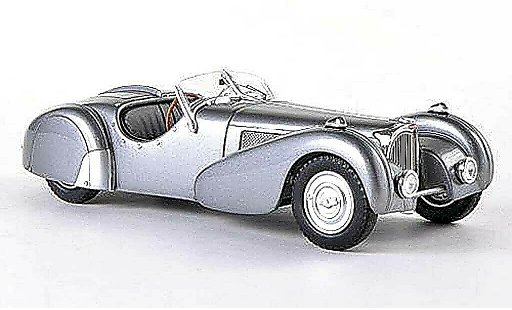 Bugatti 57 S 1/43 Spark Roadster grise 1937 miniature
