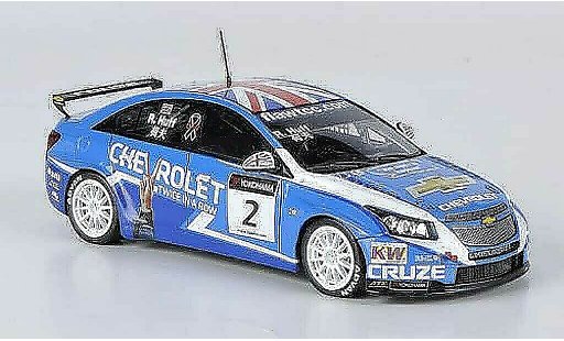 Chevrolet Cruze course 1/43 Spark 2011 1.6T No.2 RHuff WTCC GP Macau miniature