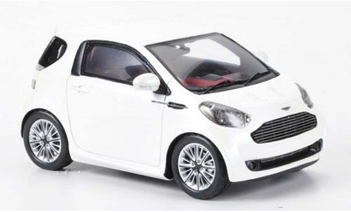 Aston Martin Cygnet citadine 1/43 Spark blanche 2011 miniature