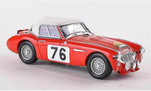 Austin Healey 3000 course 1/43 Spark No.76 Rally Liege-Rome-Liege 1960 P.Moss/A.Wisdom miniature