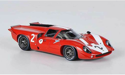 Lola T70 1967 1/43 Spark MkIII No.2 J.Surtees / D.Hobbs BOAC 500 miniature