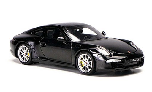 Porsche 911 S 1/43 Spark Carrera noire 2012 miniature