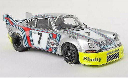 Porsche 911 RSR 1/43 Spark 2.8 Long Tail No.7 Martini Racing Zeltweg 1973 G.van Lennep/H.Muller miniature