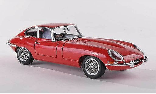 Jaguar E-Type 1961 1/18 Autoart Coupe serie I 38 rouge miniature