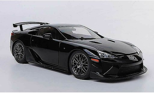 Lexus LFA Nurburgring Package 1/18 Autoart noire 2011 miniature