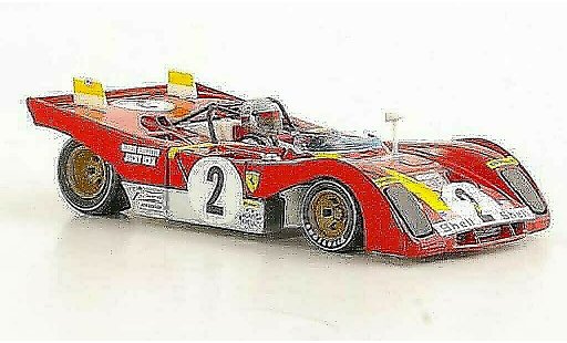 Ferrari 312 PB 1/43 Brumm No.2 J.Ickx / M.Andretti 6h Daytona 1972 miniature