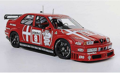 Alfa Romeo 155 2.5 v6 1/18 Autoart TI No.8 Alfa Corse N.Larini DTM Zolder 1993 miniature