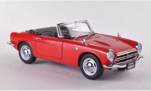 Honda S800 Roadster 1/18 Autoart rouge 1966 miniature
