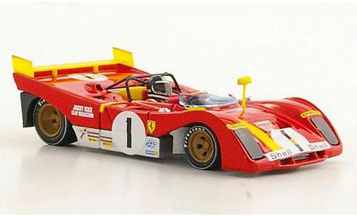 Ferrari 312 PB 1/43 Brumm No.1 J.Ickx / C.Regazzoni 1000Km Monza 1972 miniature