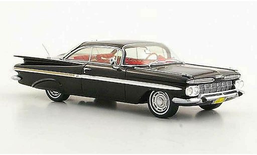 Chevrolet Impala Coupe 1/43 Spark 1959 noire Sondermodell MCW L.E. 300 miniature