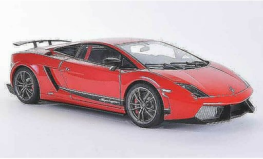 Lamborghini Gallardo LP570-4 1/18 Autoart Superleggera rouge miniature