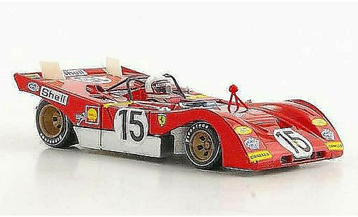 Ferrari 312 PB 1/43 Brumm No.15 J.Ickx / C.Regazzoni 1000Km Monza 1971 miniature