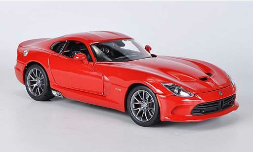 Dodge Viper SRT GTS 1/18 Maisto rouge 2013 miniature